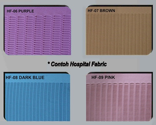 Pilihan warna bahan gorden rumah sakit gorden anti bakteri gorden anti noda standar akreditasi