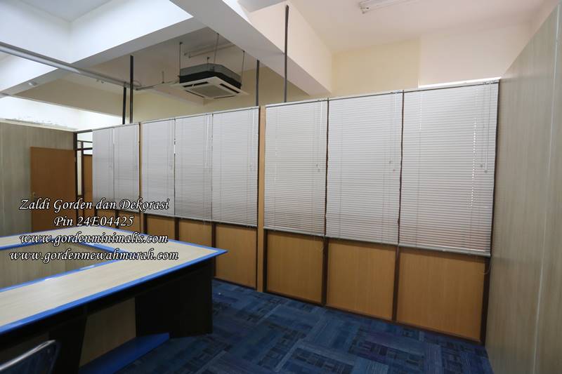 Jual gorden horizontal blinds untuk kantor dan rumah minimalis di jakarta surabaya bandung semarang solo kudus yogyakarta