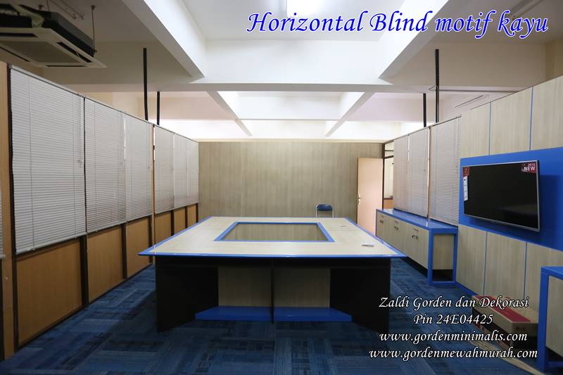 foto dan gambar gorden horizontal blinds terbaru tahun 2016